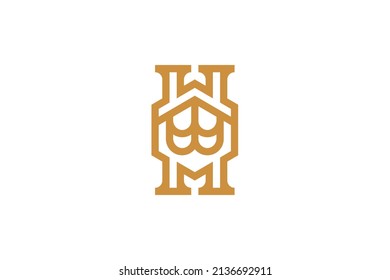 Logotipo Monoline de reparación y herramienta