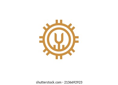 Repair and Tool Monoline Logo