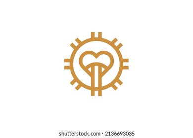 Repair and Tool Monoline Logo
