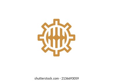 Repair and Tool Monoline Logo