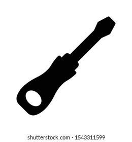 repair tool vector glyph flat icon 