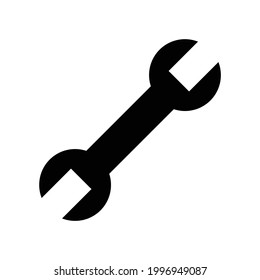 Repair tool vector icon, isolated on white background