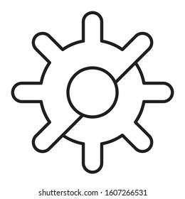 Repair tool vector icon on white background. Flat vector repair tool icon symbol sign from modern edit tools collection for mobile concept and web apps design. Icon.