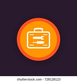 repair tools bag icon