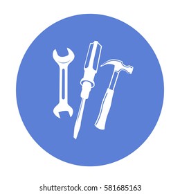 Herramientas de reparación. Icono.