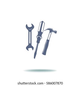 Repair tools. Icon.