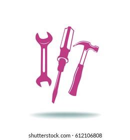 Repair tools. Icon.