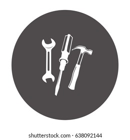 Repair tools. Icon.