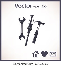 Repair tools. Icon.