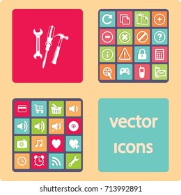 Repair tools. Icon.