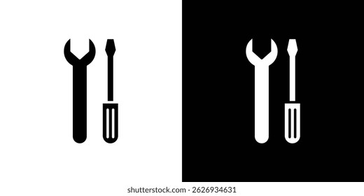 Repair tools icon concept, vector illustration