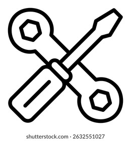 Repair Tools Icon Element For Design