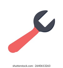 Repair Tools Icon Wrench Symbol for Maintenance Service and Repair Websites On Transparent Background