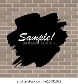 Repair Tools and Instruments on Brick Wall Vector Illustration Background EPS10