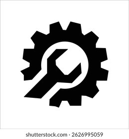 repair tools and spare parts icon
