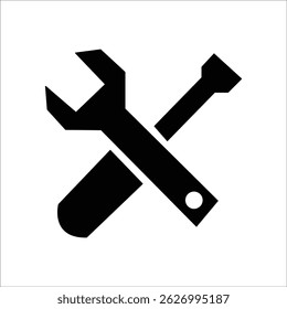 repair tools and spare parts icon