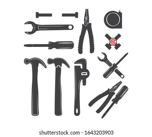 Repair tools symbol icon vector illustration.