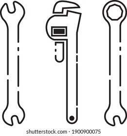 technician tools clipart