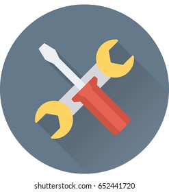 Repair Tools Vector Icon