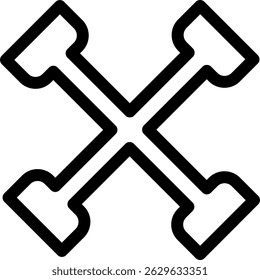 Repair Tools Vector Web Icon