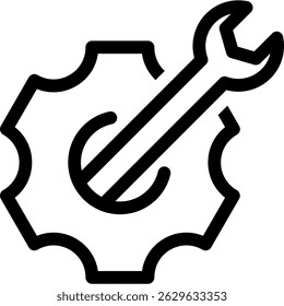Repair Tools Vector Web Icon