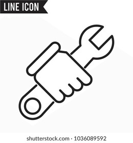Repair vector icon