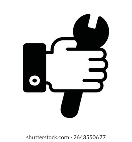 Icono de Vector de reparación que puede modificar o editar fácilmente
