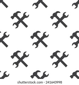 repair, vector seamless pattern, Editable can be used for web page backgrounds, pattern fills  