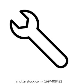 repair vector thin line icon 