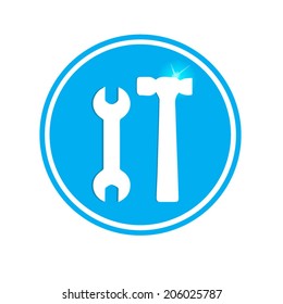 repair web flat icon