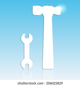 repair web flat icon