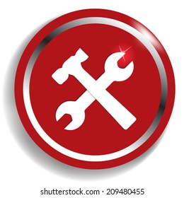 repair web flat icon
