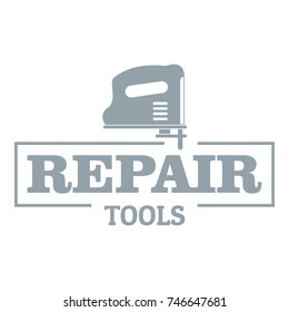 Repair work logo. Simple illustration of repair work vector logo for web