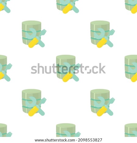 Repairing database pattern seamless background texture repeat wallpaper geometric vector