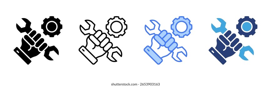 Repairing icon sheet multiple style collection