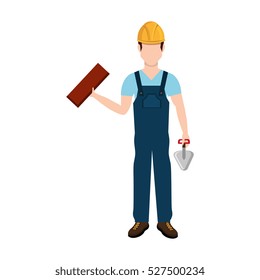 repairman character working icon