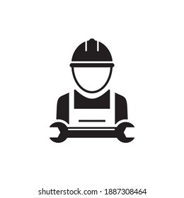 repairman icon symbol sign vector