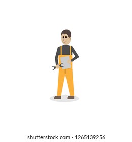 Repairman vector graphics