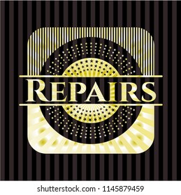 Repairs gold badge or emblem