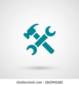 Reparatursymbol. Vektorgrafik EPS10.