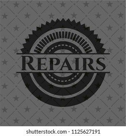Repairs realistic black emblem