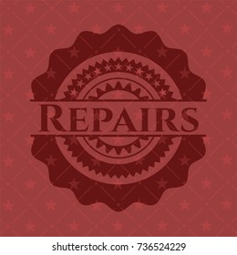 Repairs red emblem