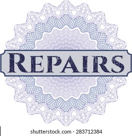 Repairs rosette