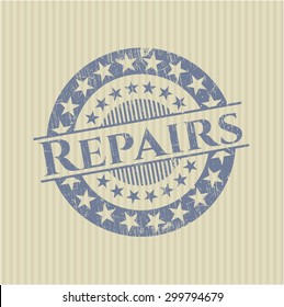 Repairs rubber stamp