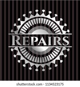 Repairs silver emblem or badge