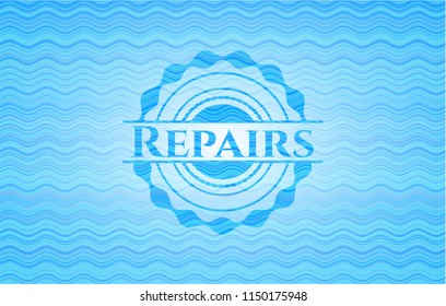 Repairs water representation style badge.