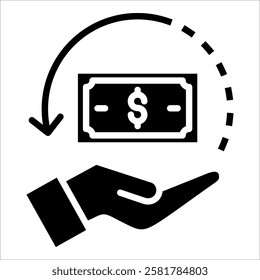 Repayment Icon Element For Design