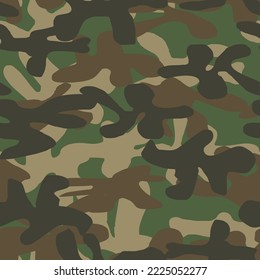 Repeat Abstract Background. Digital Urban Camouflage. Seamless Tree Paint. Hunter Grey Texture. Khaki Modern Pattern. Dirty Camo Paint. Army Green Canvas. Seamless Print. Military Vector Camouflage.