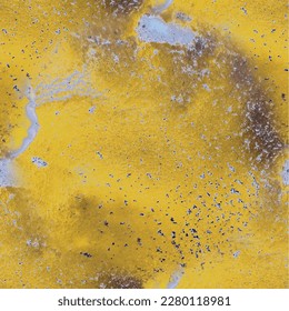 Repeat Abstract Pattern. Swirl Vector Grunge. Liquid Splash Background. Acrylic Ink Illustration. Fluid Abstract Watercolor. Alcohol Ink Splash Space. Yellow Holi Paint. Hot Modern Seamless Sun Fire