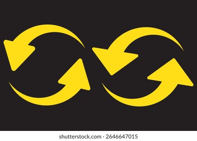 repeat arrow button, refresh icon, circle arrow, rotation sign